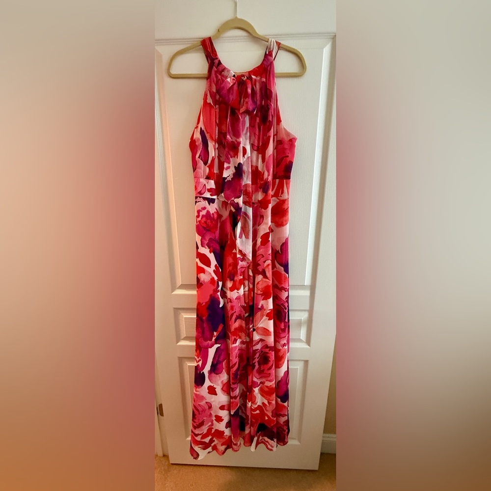 Eliza J Vibrant Floral Maxi